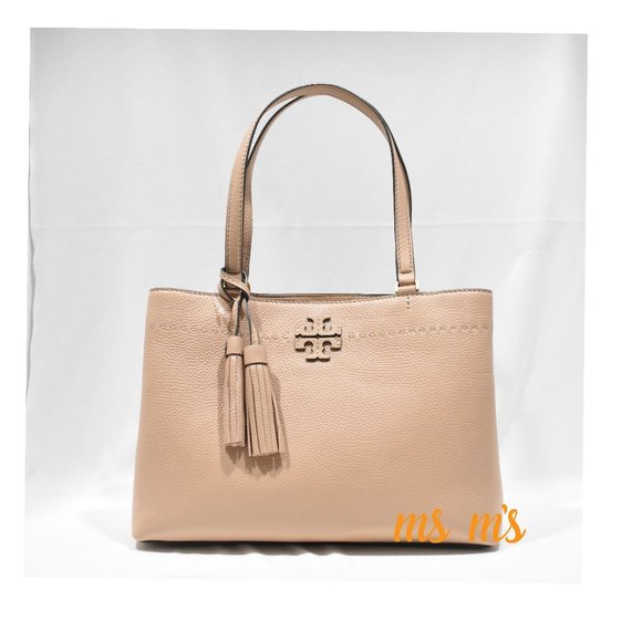 tory burch mcgraw leather satchel bag
